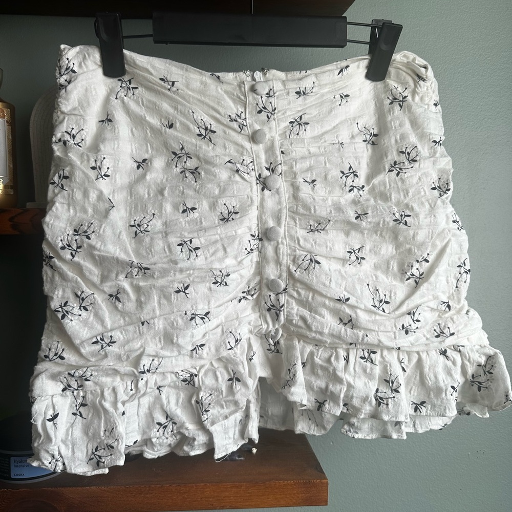 Mini skirt - Size: medium - Brand: Acoa - linen
